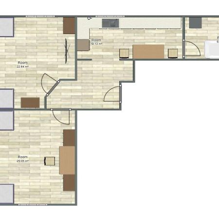 Zentral Gelegenes Apartment In Moenchengladbach Mit W-Lan Exterior foto